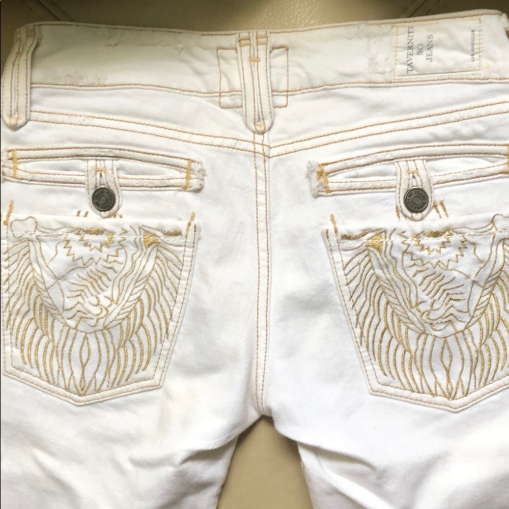 Taverniti so jeans (jean long shorts)